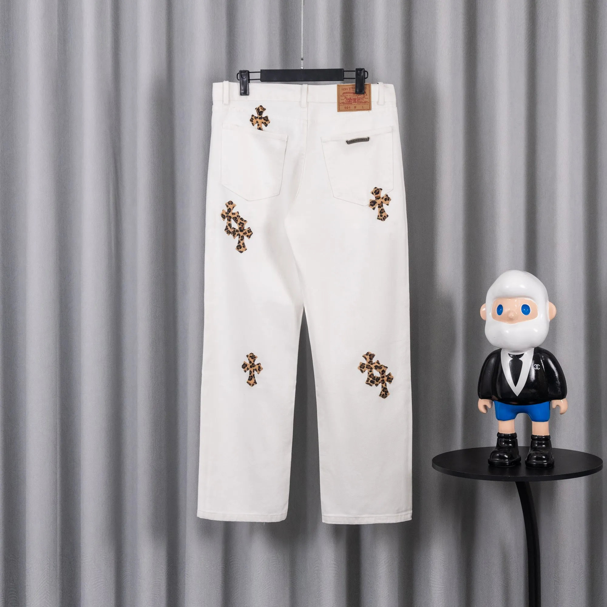 （ ） 155 vintage levis remake remake remake remake #CHROME HEARTS Same Style